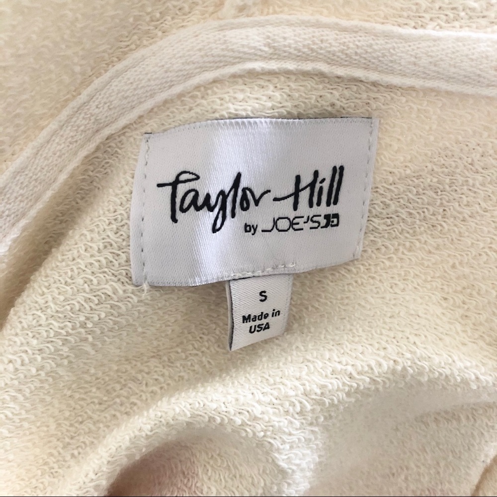 Joe's Jeans x Taylor Hill Cropped Princess Hoodie - Picture 4 of 6